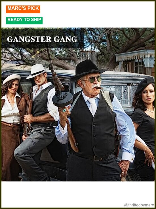 12 Pcs Felt Fedora Hats Gangster Costume Headwear Unisex Party Accessories main image 6